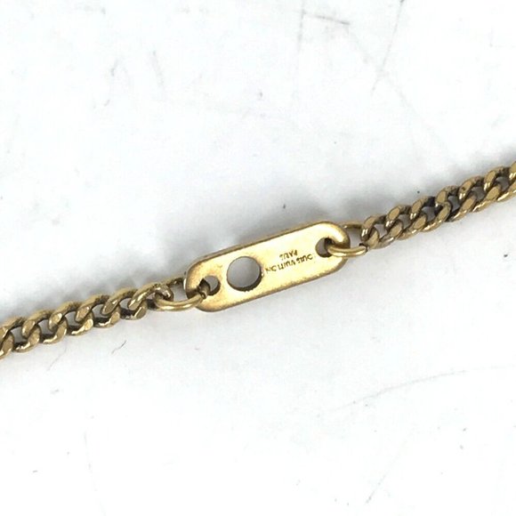 LOUIS VUITTON M68903 coral motif LV initial coral Accessories chain Necklace - Picture 14 of 16